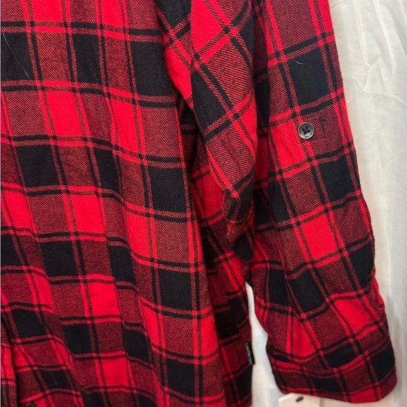 Calvin Klein Jeans Buffalo Plaid Women’s Button Downm Shirt Size 2X New with tag - Picture 5 of 13
